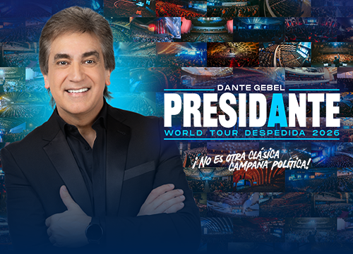 More Info for DANTE GEBEL: PRESIDANTE